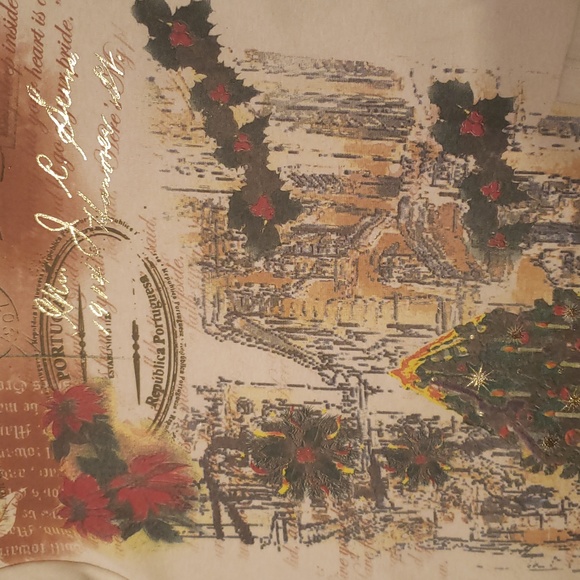 Suzee NEW Womens Shirt Tee Top Cotton Sweater Holiday Christmas Tree Long Sleeve - Picture 7 of 12